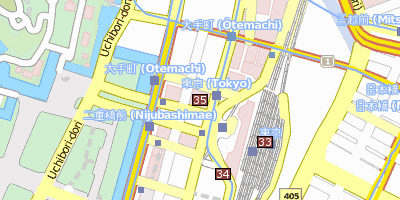Shin-Marunouchi Building Stadtplan