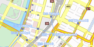 Stadtplan Tokyo International Forum